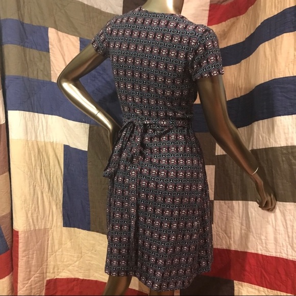 PACT Apparel Organic Wrap Dresses in 2 Colors - Picture 3 of 5